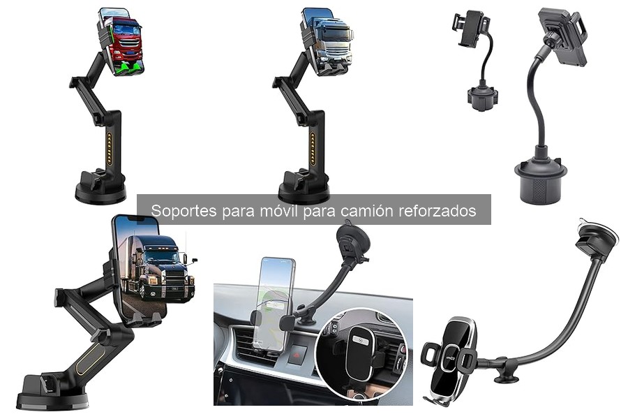 Accesorios Esenciales para Soportes de Móvil en Camiones