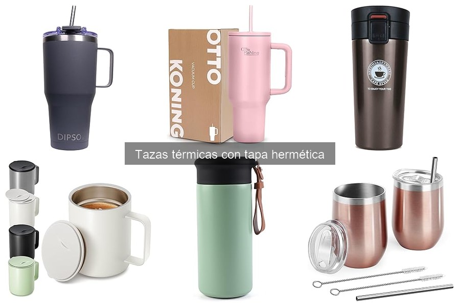 Accesorios imprescindibles para tazas térmicas con tapa hermética