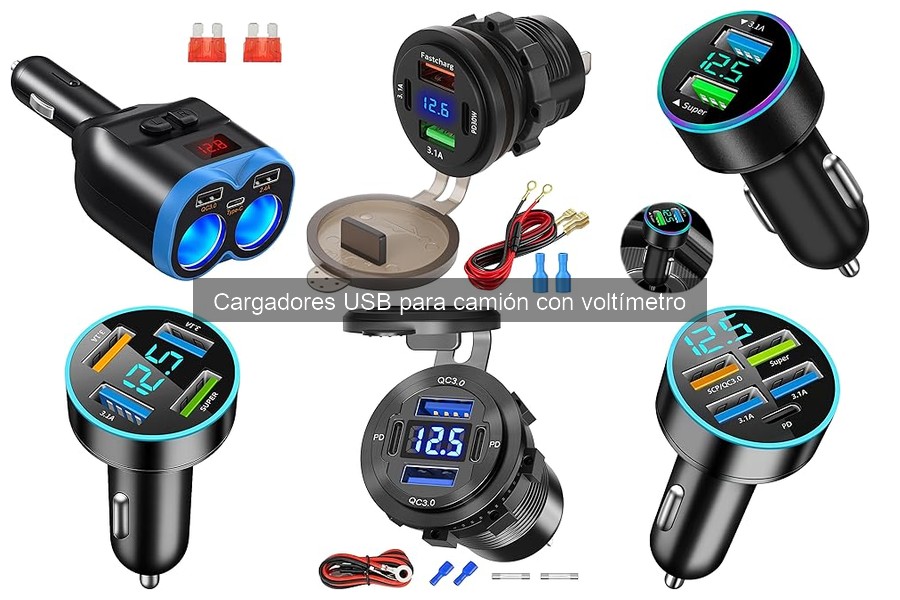Accesorios Recomendados para Cargadores USB en Camión