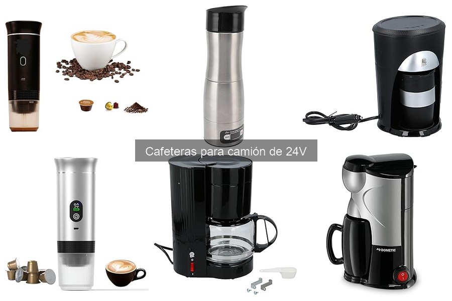 Alternativas a cafeteras de 24V para camiones