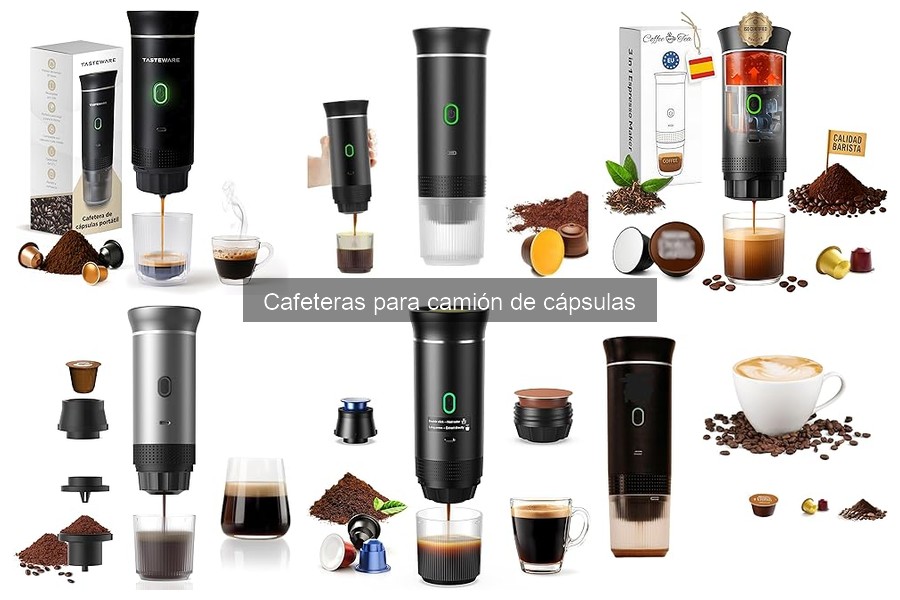 Alternativas a cafeteras de cápsulas para camiones