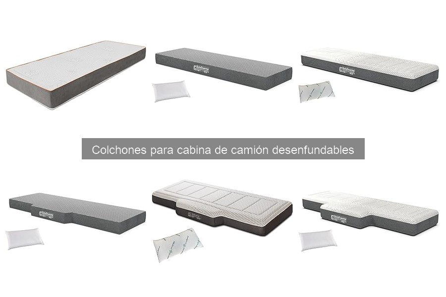 Alternativas a colchones desenfundables para camiones