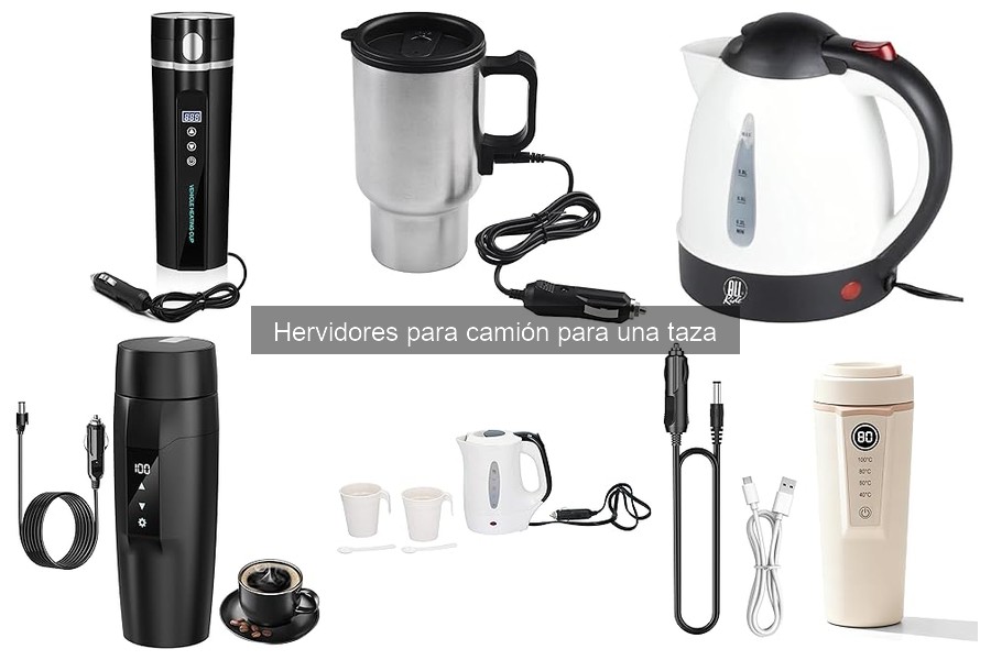 Alternativas a hervidores para camión: calienta agua fácil