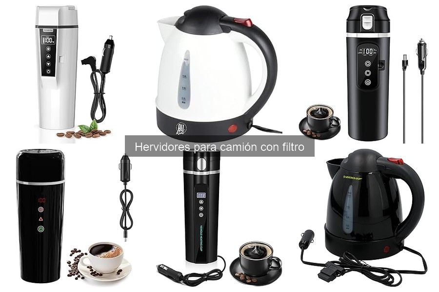 Alternativas a hervidores para camión con filtro