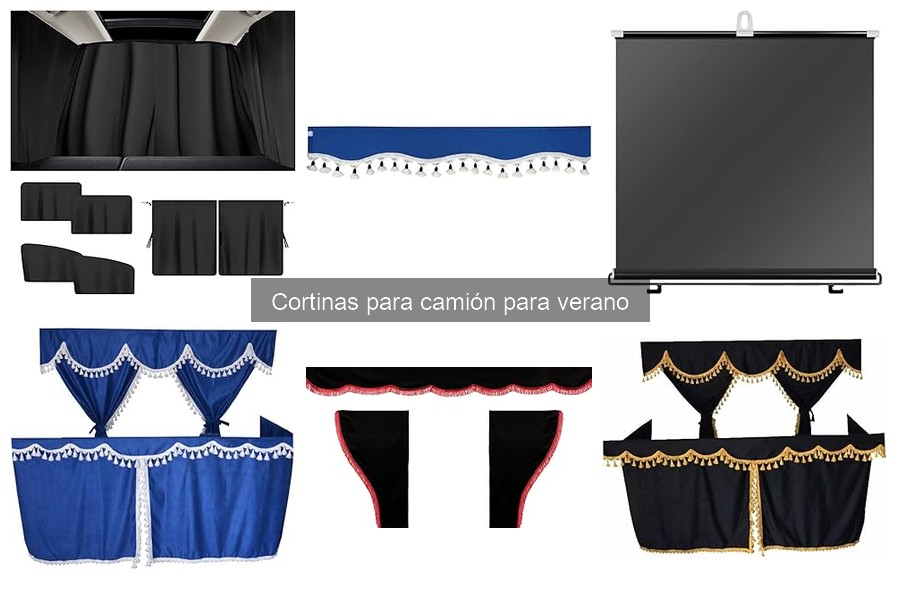 Alternativas a las cortinas para camión en verano