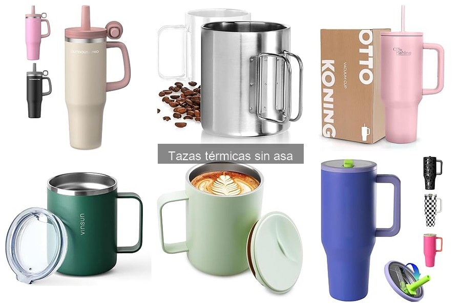 Alternativas a las tazas térmicas sin asa que debes conocer
