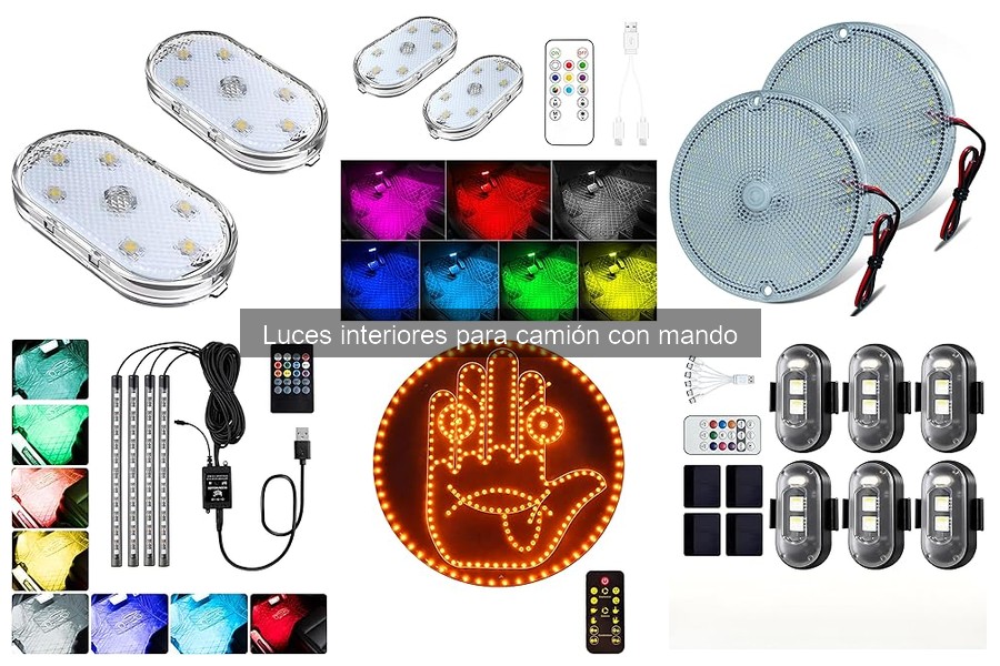 Alternativas a Luces Interiores con Mando para Camiones