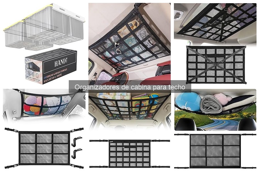 Alternativas a Organizadores de Cabina para Techo en Camiones
