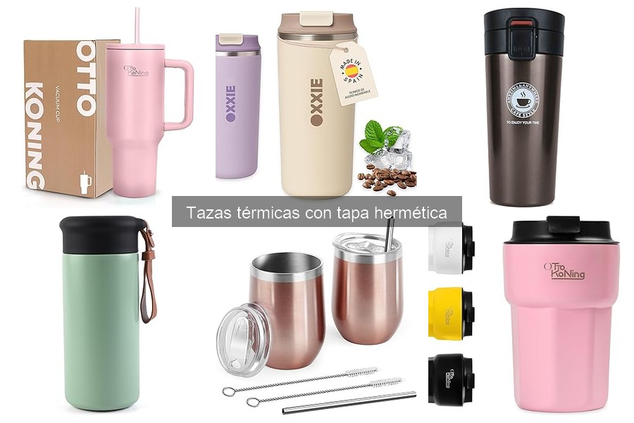 Alternativas a Tazas Térmicas con Tapa Hermética