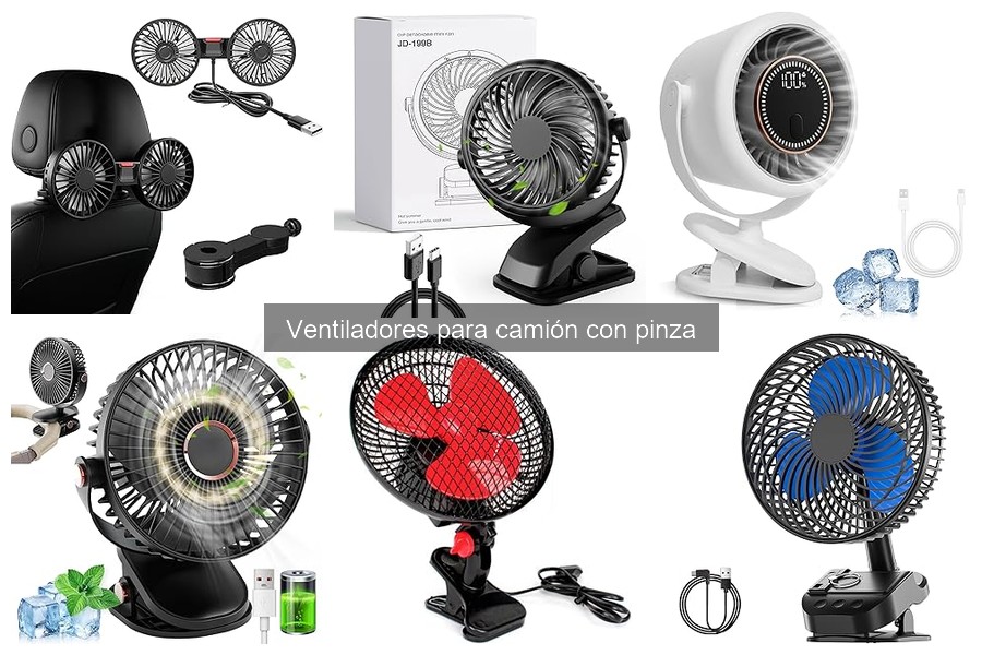 Alternativas a Ventiladores con Pinza para Camiones