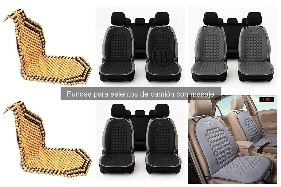 Beneficios de las fundas para asientos de camión con masaje