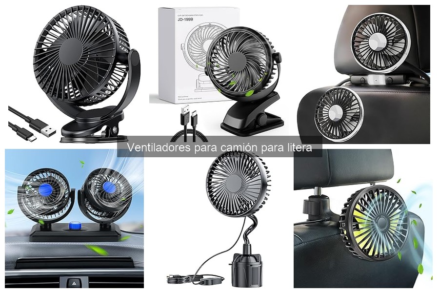 Beneficios de los ventiladores en la litera de un camión