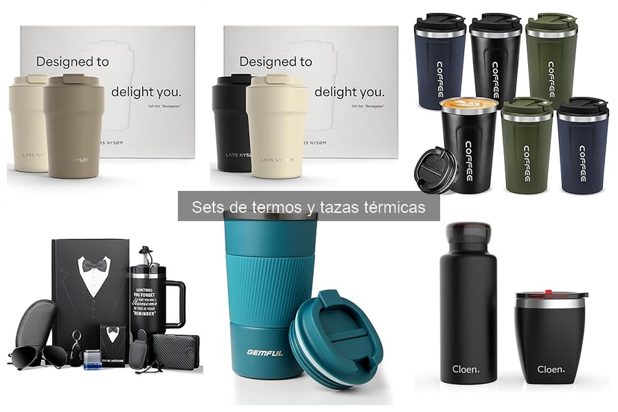 Beneficios de un set de termos y tazas térmicas en viajes