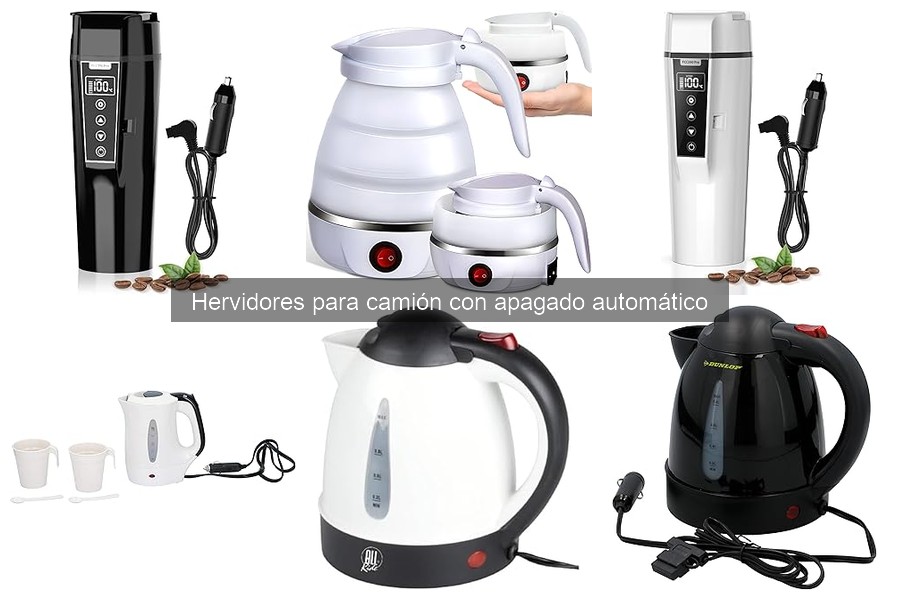 Características de seguridad en hervidores para camión