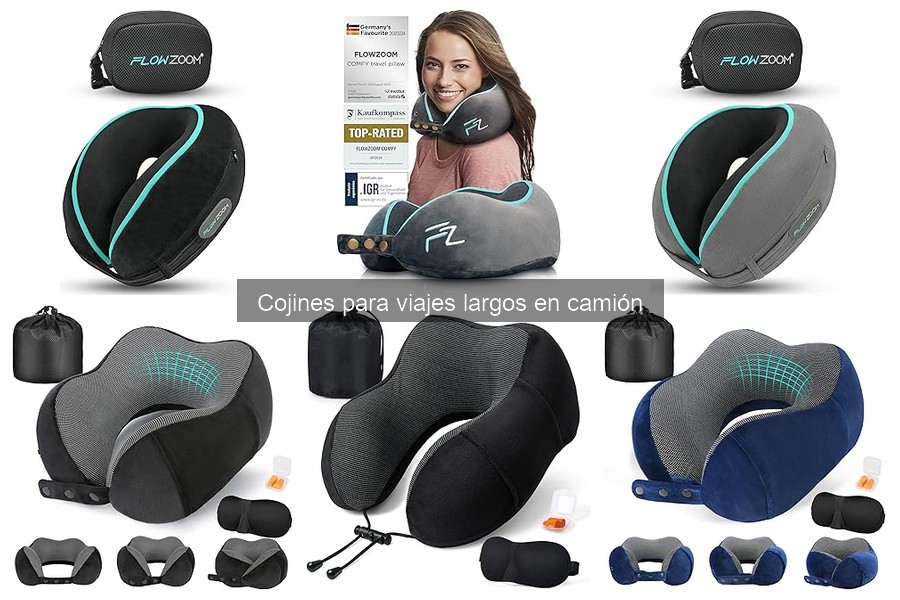 Cojines para viajes en camión: salud y ergonomía