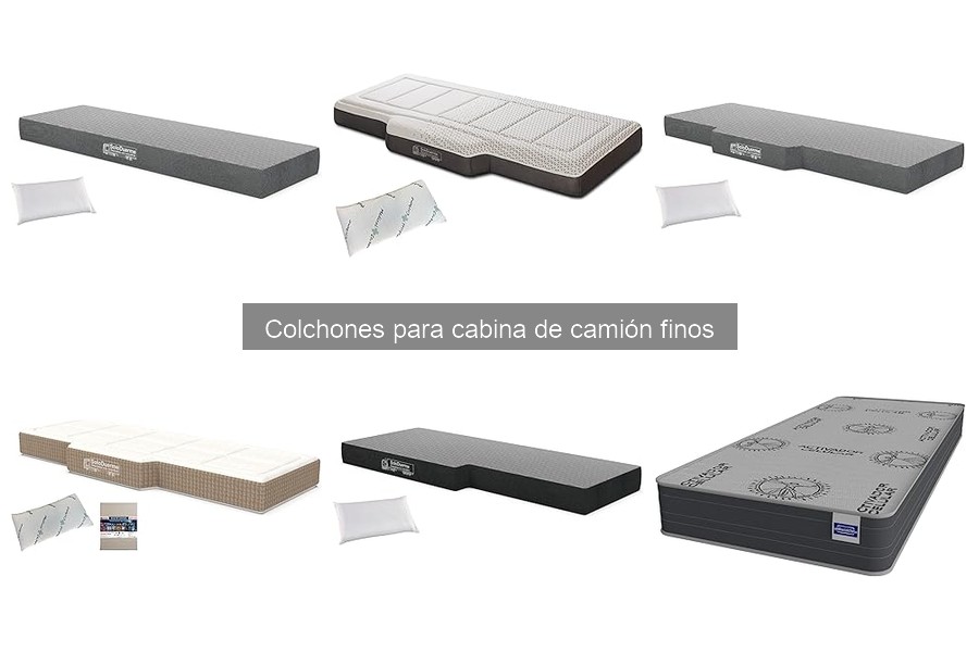 Colchones finos vs. gruesos para camiones: ¿cuál elegir?