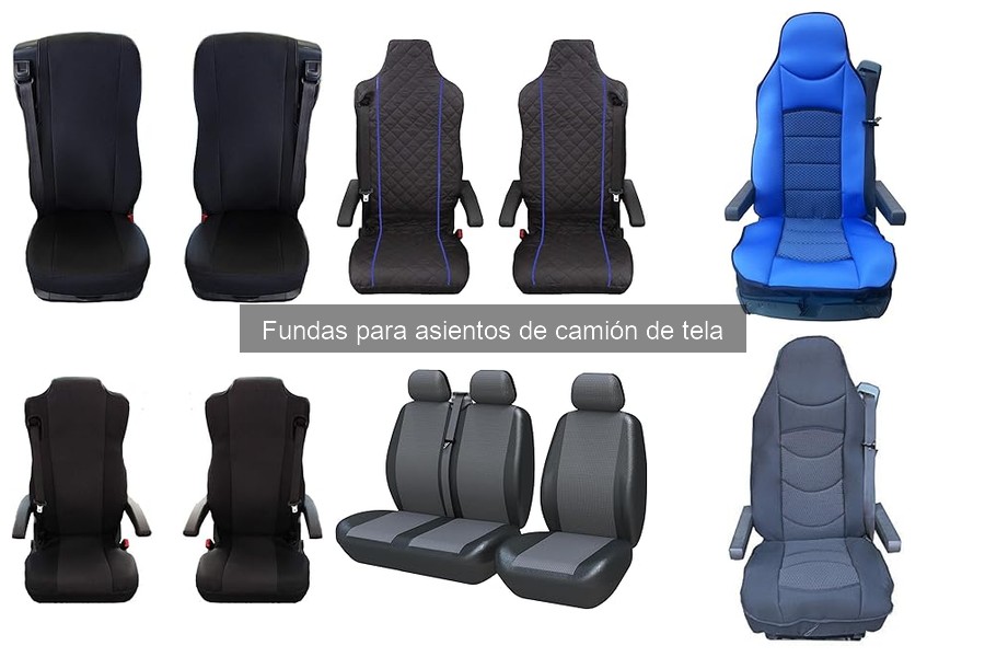 Cómo cuidar las fundas de asientos de camión de tela