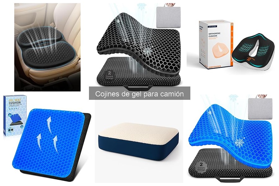 Cómo cuidar y mantener tu cojín de gel para camión