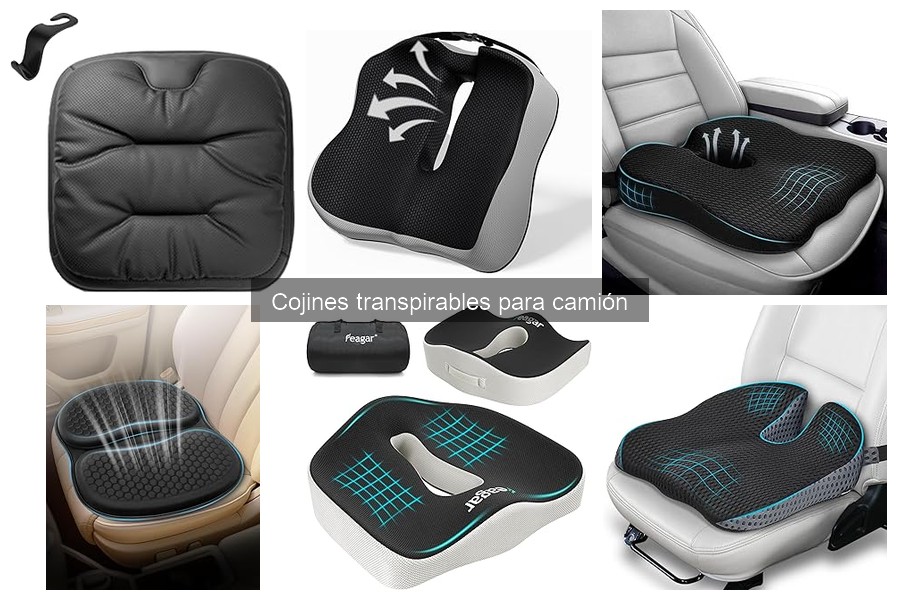 Cómo elegir el cojín transpirable perfecto para tu camión