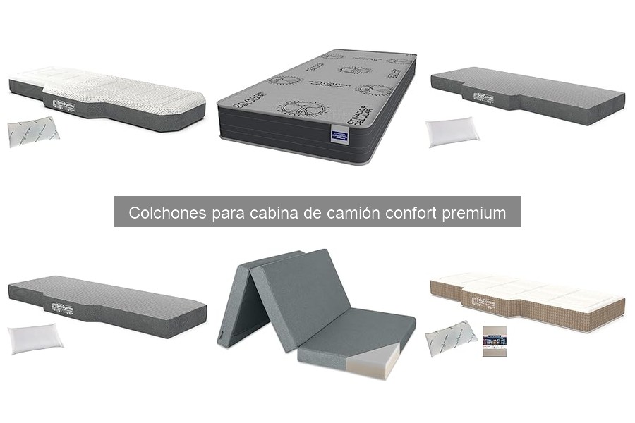 ** Cómo elegir el colchón ideal para tu cabina de camión