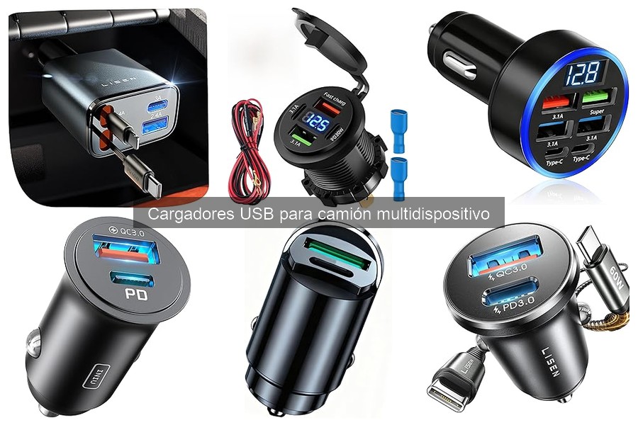 Cómo elegir el mejor cargador USB para tu camión