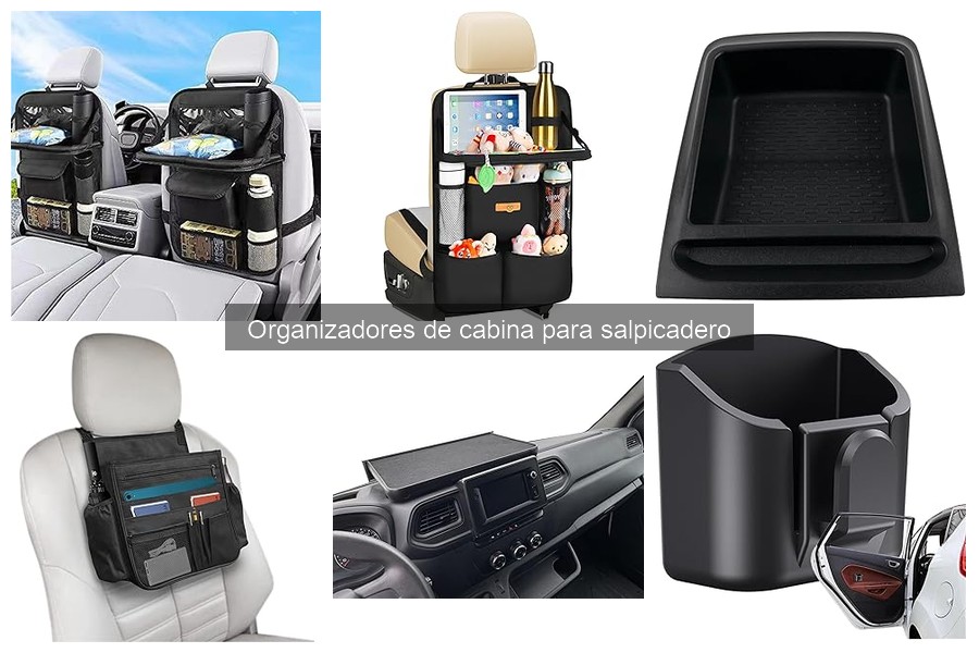 Cómo elegir el mejor organizador de cabina para salpicadero
