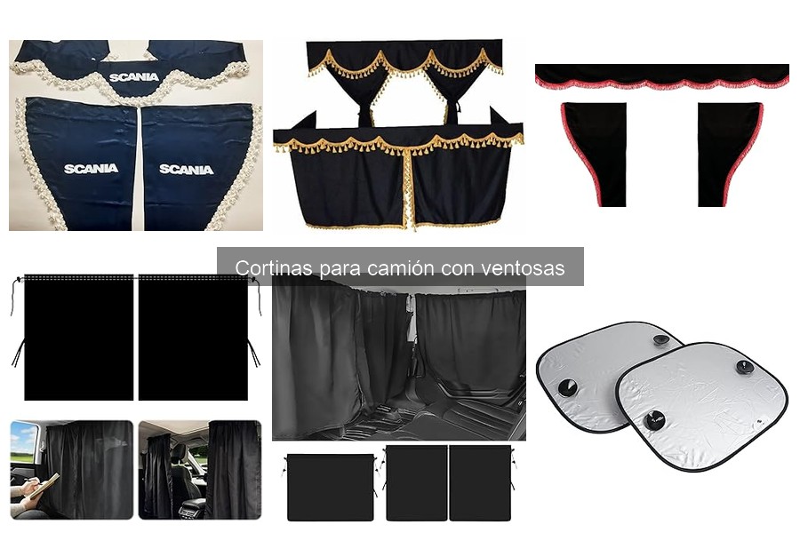 Cómo elegir las mejores cortinas para camión con ventosas