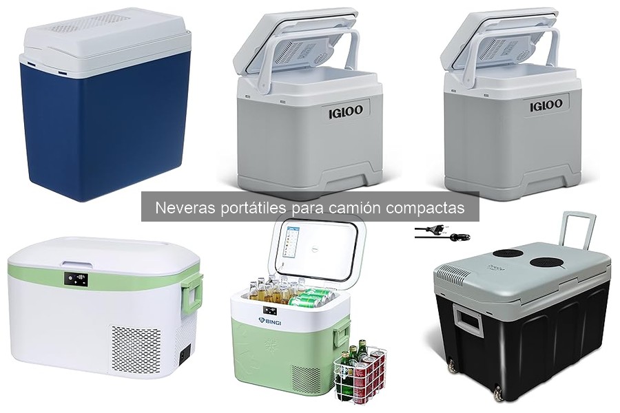 ¿Cómo elegir una nevera portátil para tu camión?