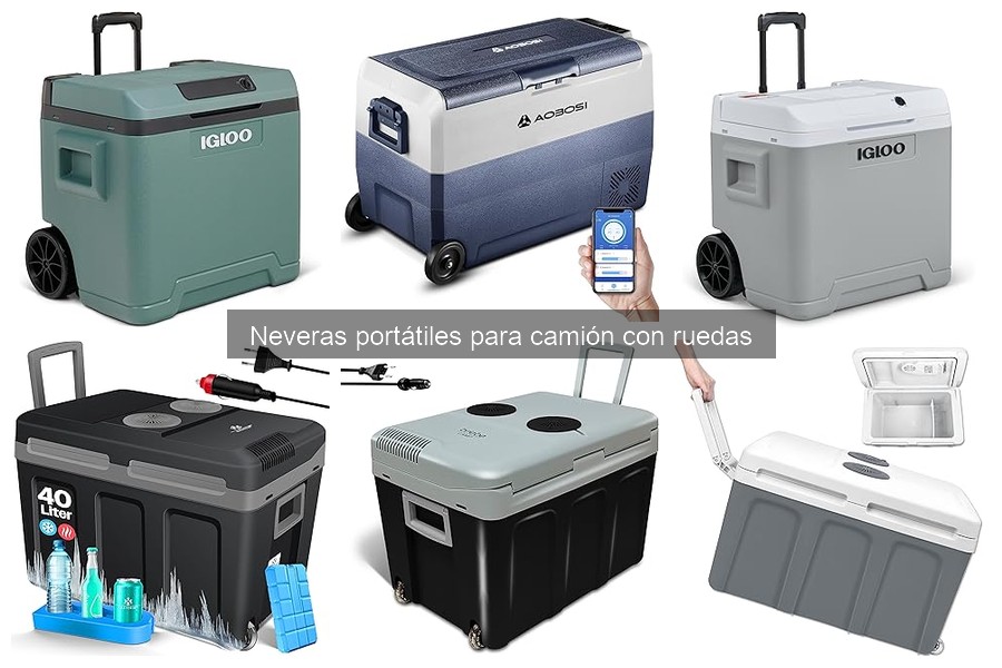 Cómo enchufar una nevera portátil en tu camión