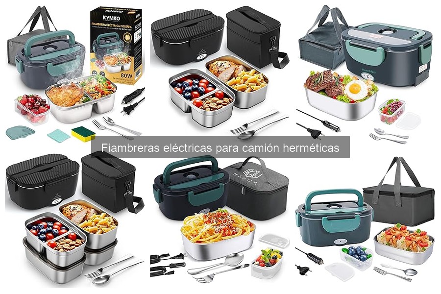 ¿Cómo evitar que los alimentos se estropeen en tu fiambrera eléctrica?