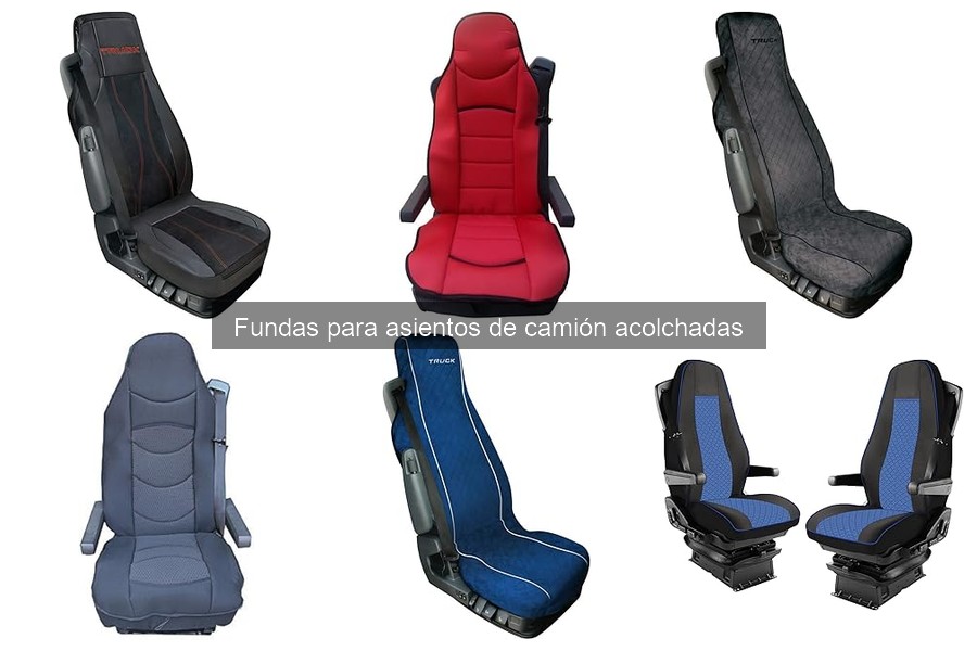 Cómo instalar fundas acolchadas para asientos de camión