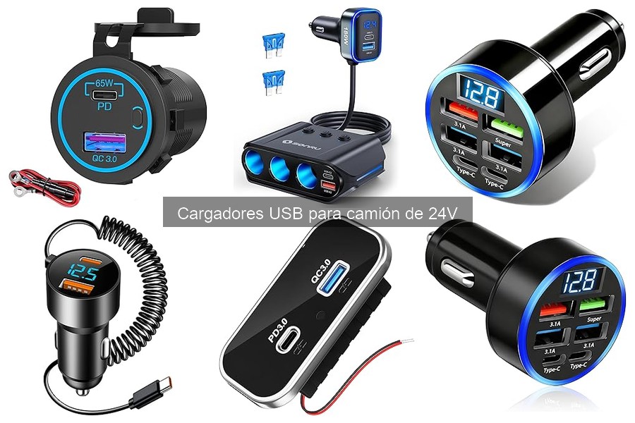 Cómo instalar un cargador USB en camiones de 24V