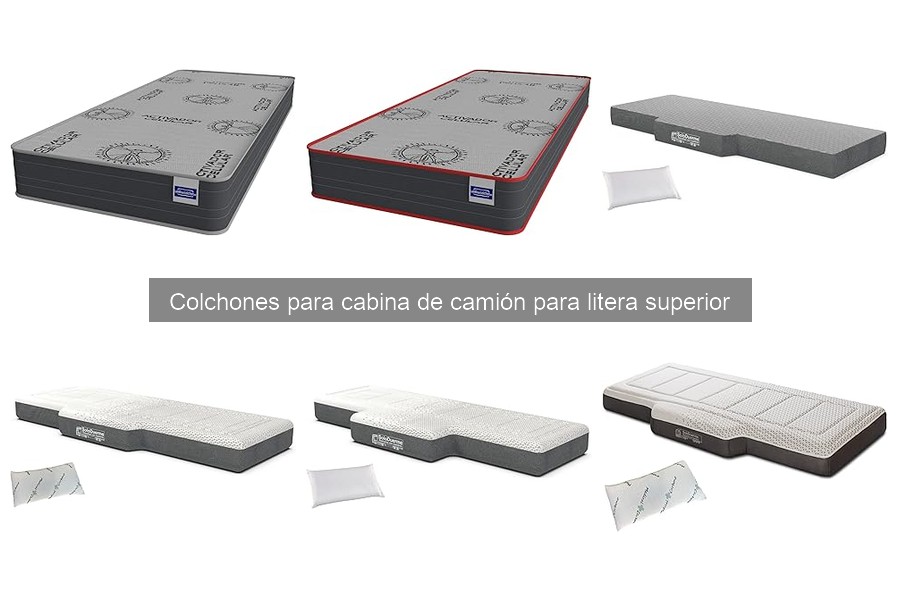 Cómo instalar un colchón en la litera superior de un camión