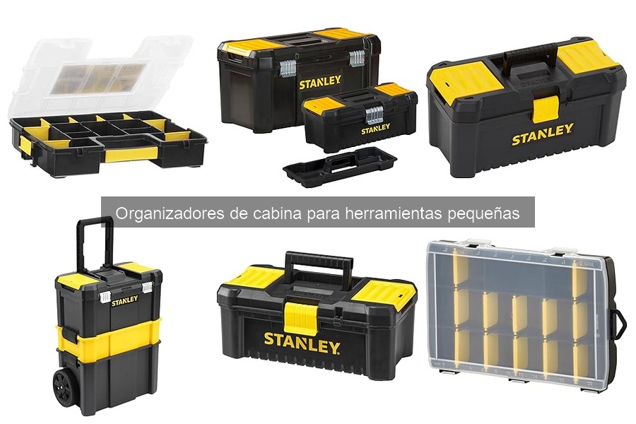 Cómo instalar un organizador de cabina para herramientas pequeñas