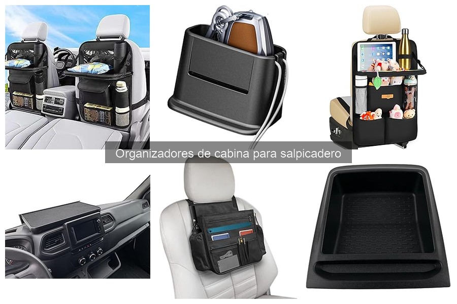 Cómo instalar un organizador de cabina para salpicadero