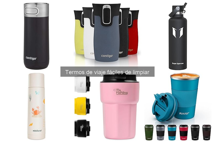 Cómo limpiar un termo de viaje fácilmente: tips y productos