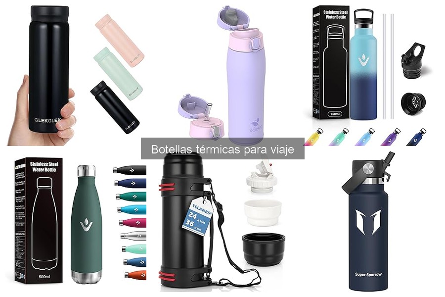 Cómo limpiar y mantener botellas térmicas para un viaje duradero