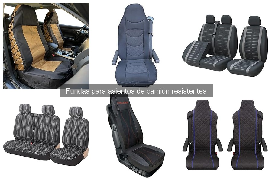 Cómo limpiar y mantener fundas para asientos de camión
