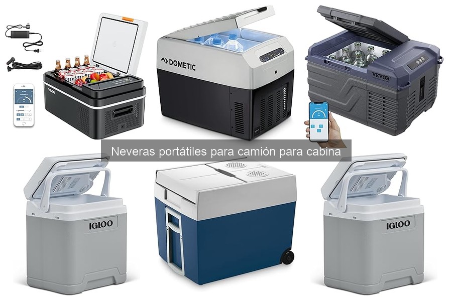 Cómo mantener la eficiencia de una nevera portátil en el camión