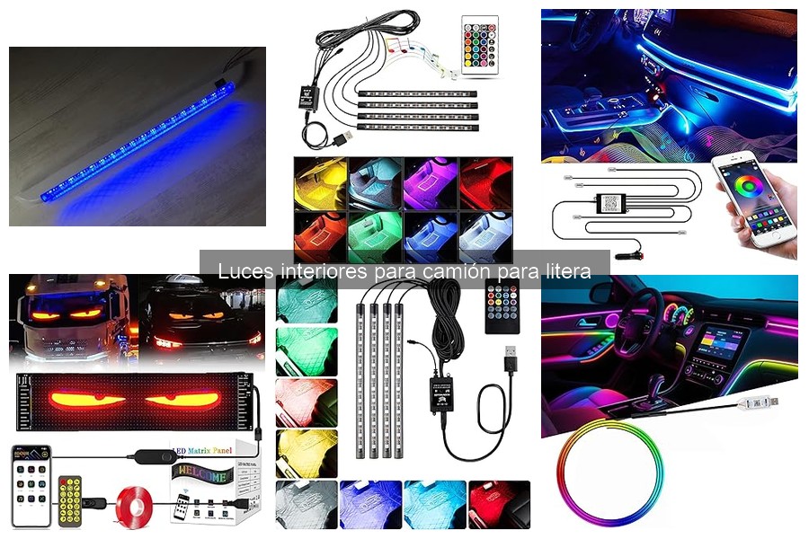 Cómo Mantener las Luces Interiores de tu Camión en Perfecto Estado