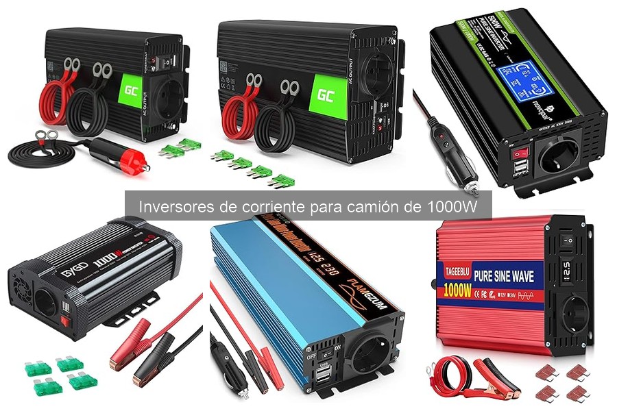 Cómo solucionar problemas de sobrecarga en inversores 1000W