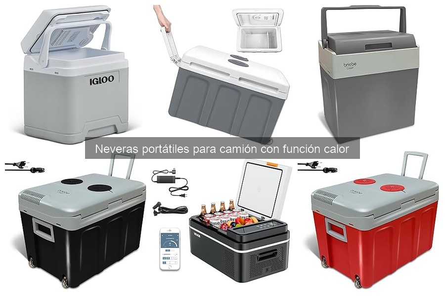 Cómo usar una nevera portátil con calor en tu camión