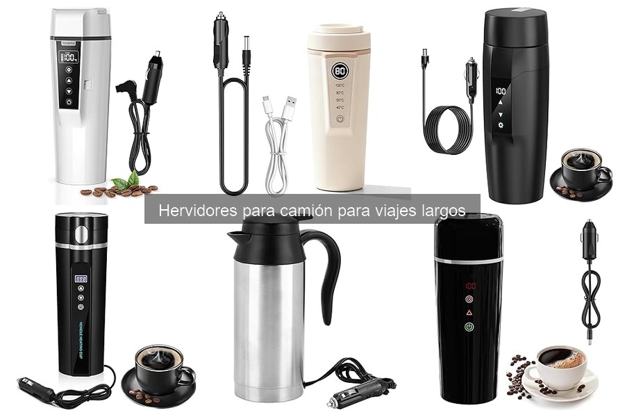 Cómo Utilizar un Hervidor en un Camión para Viajes Largos