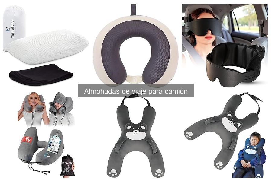 Comparativa: Almohadas de Espuma vs. Inflables para Viajar en Camión