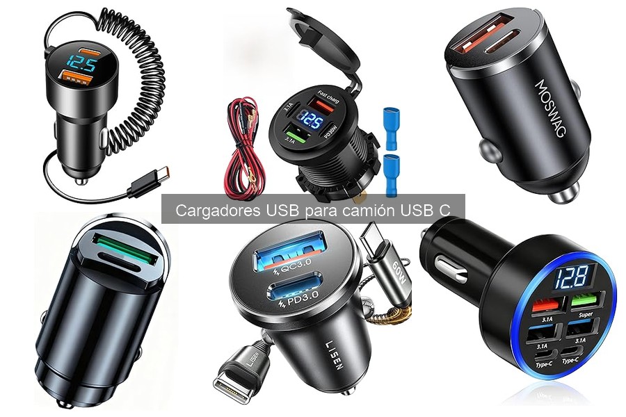 ** Comparativa Cargadores USB C vs Tradicionales para Camiones