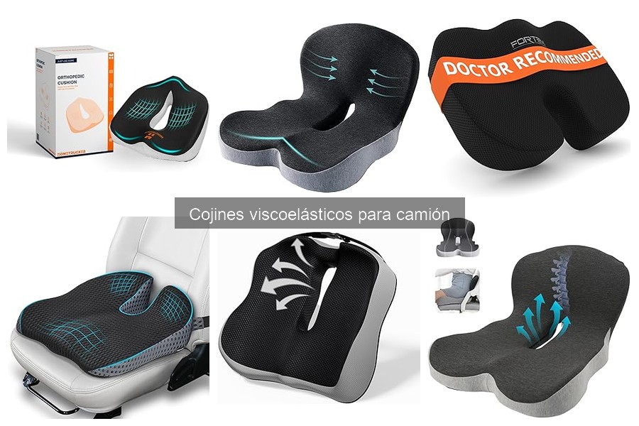 Comparativa: Cojines Viscoelásticos vs. Otros para Camiones