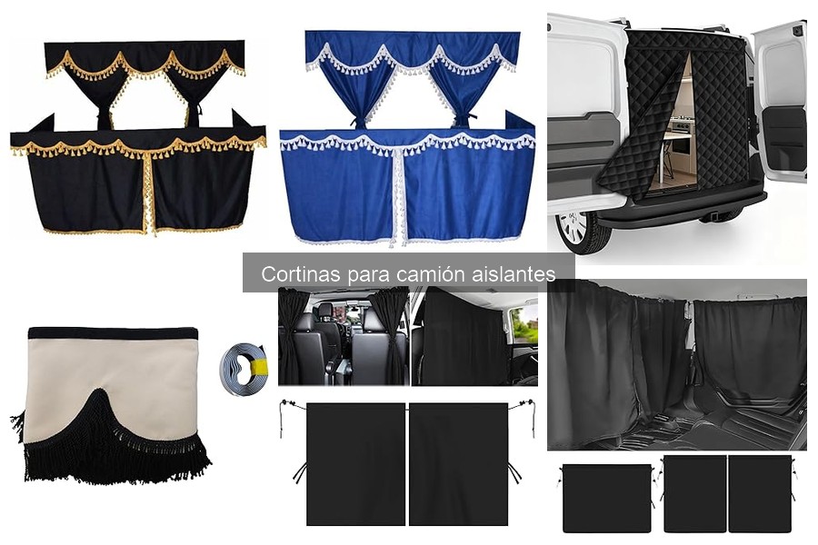 Comparativa: Cortinas Aislantes vs. Otros Aislantes para Camión