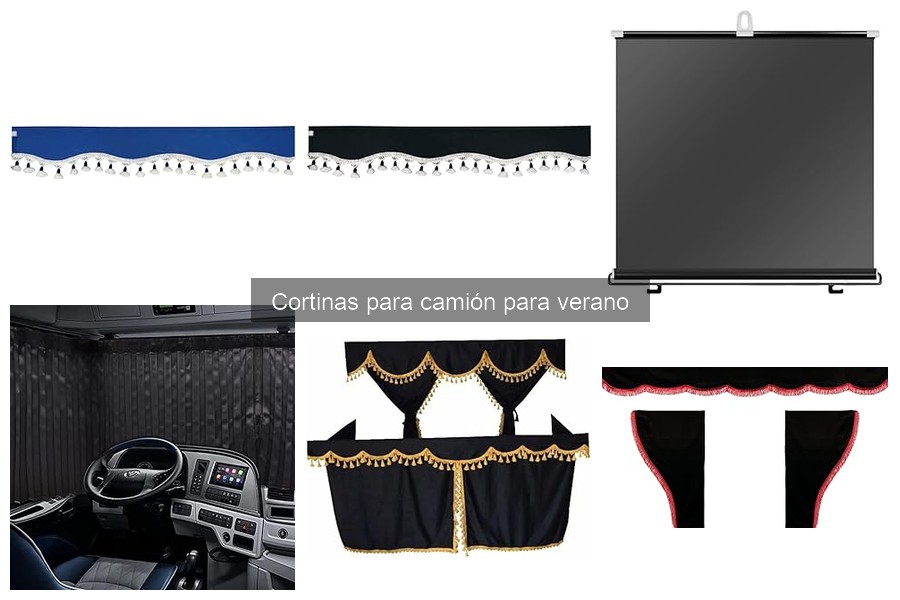 Comparativa de Cortinas para Camiones en Verano