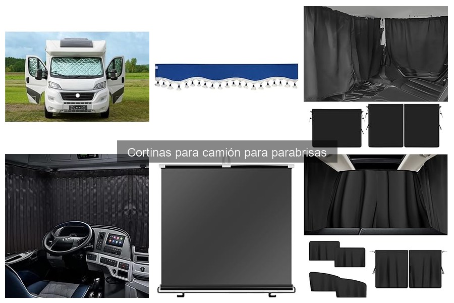Comparativa de Cortinas para Parabrisas de Camión: Marcas y Calidad