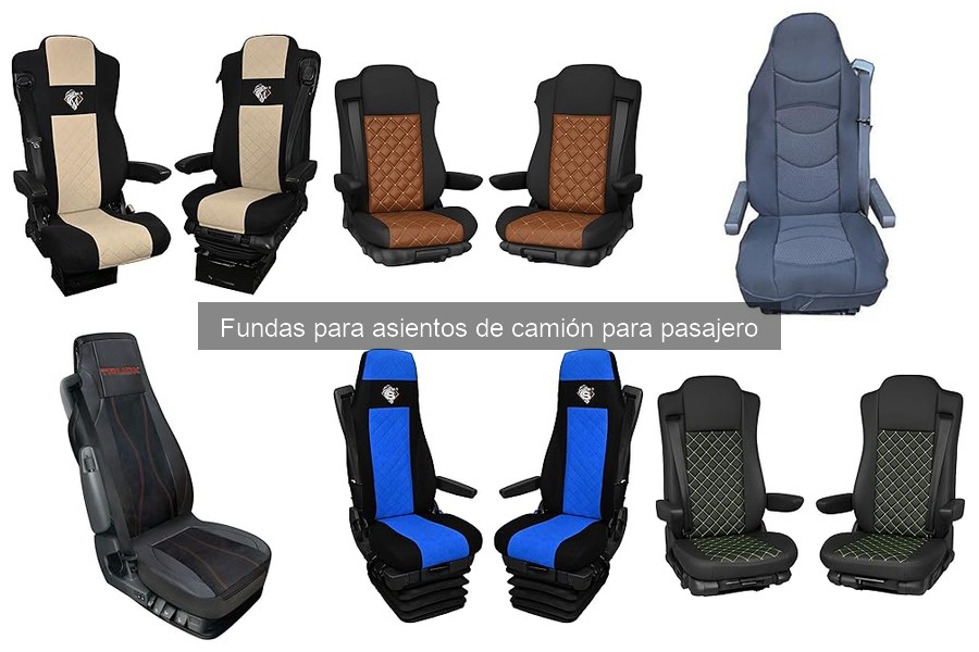 Comparativa de fundas para asientos de camión: ¿cuál elegir?